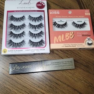 Kiss Lash Couture and MLBB‎ Lash Set with Lilly Lashes Eyeliner